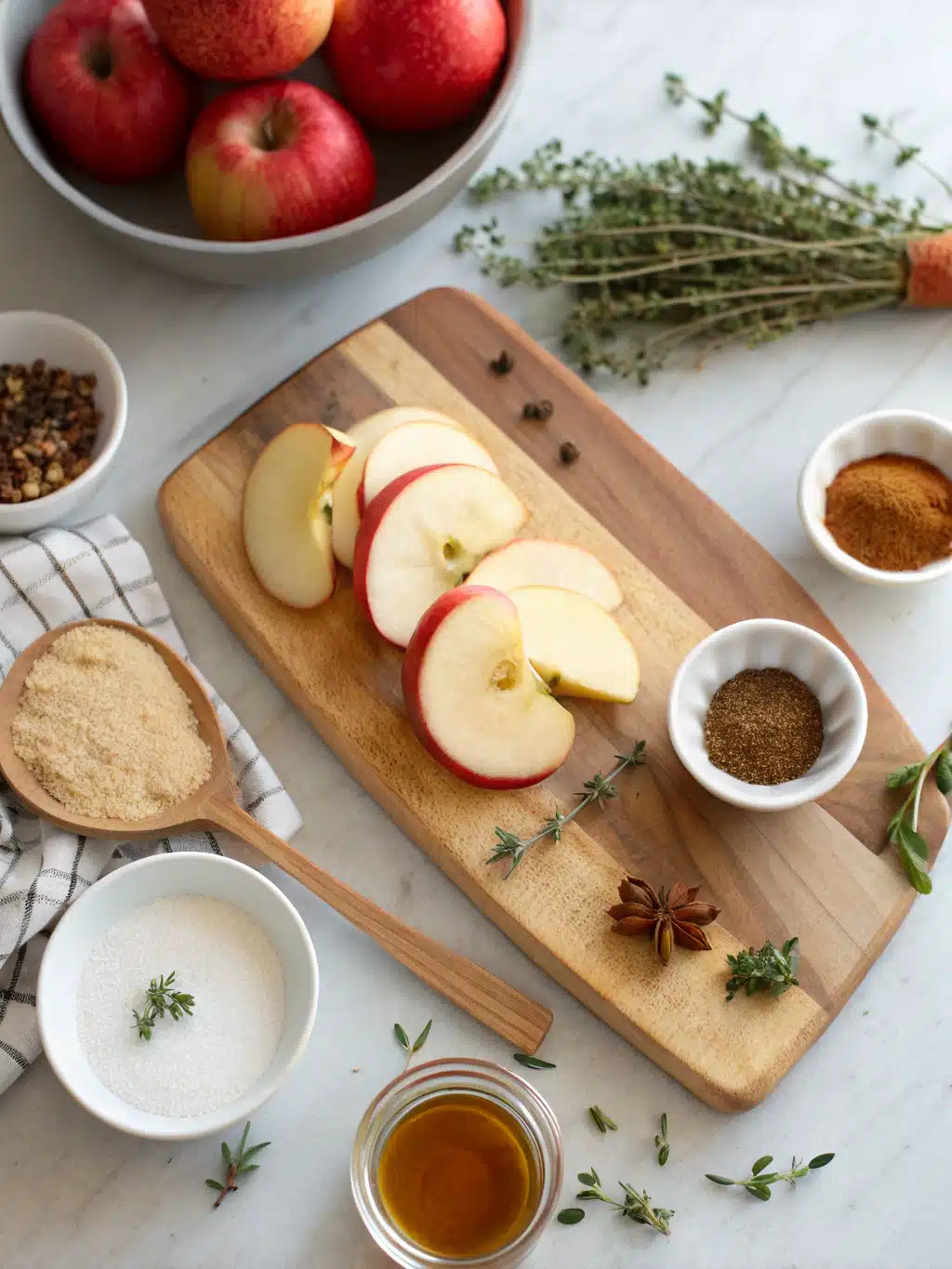 Air Fryer Apples ingredients