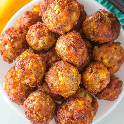 Air Fryer Bisquick Sausage Balls