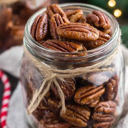 Air Fryer Candied Pecans