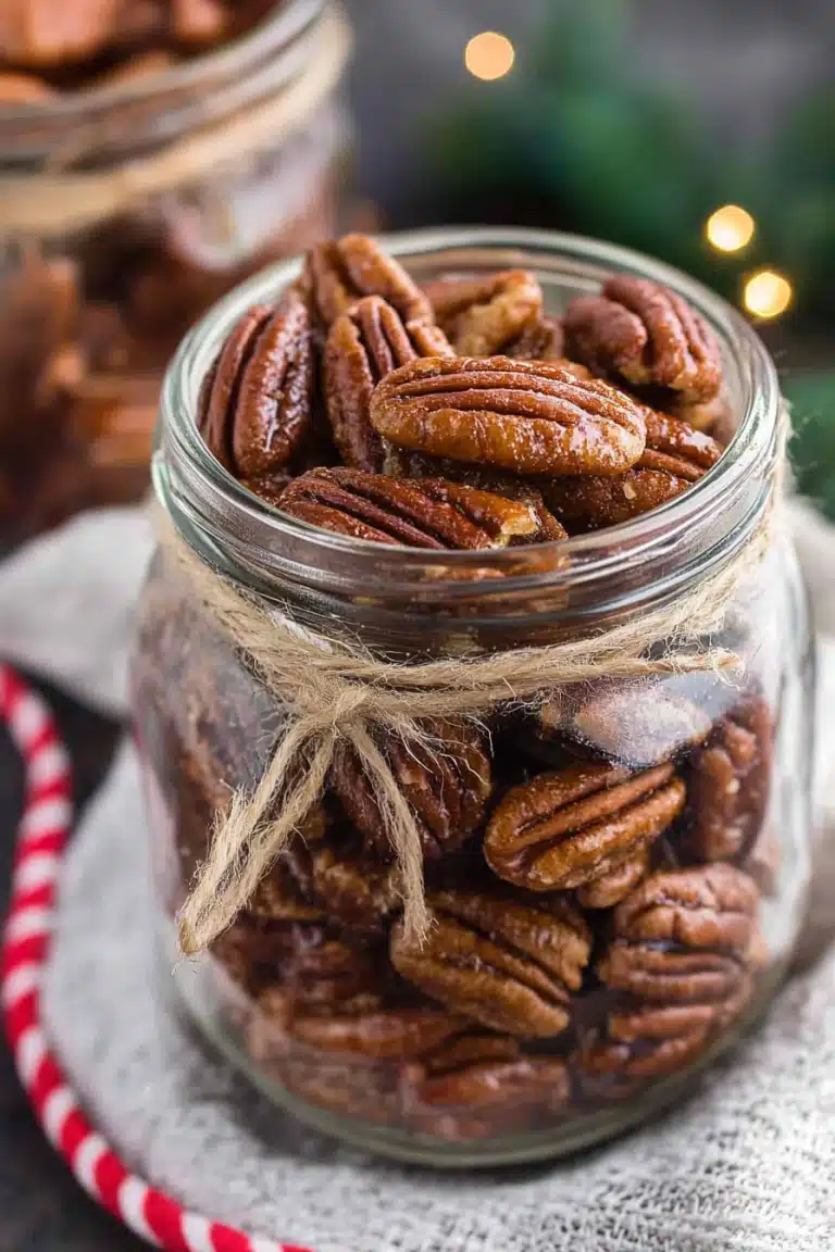 Air Fryer Candied Pecans