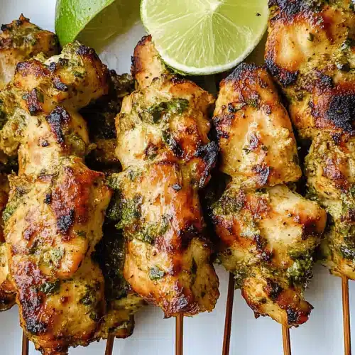 Air Fryer Chicken Skewers