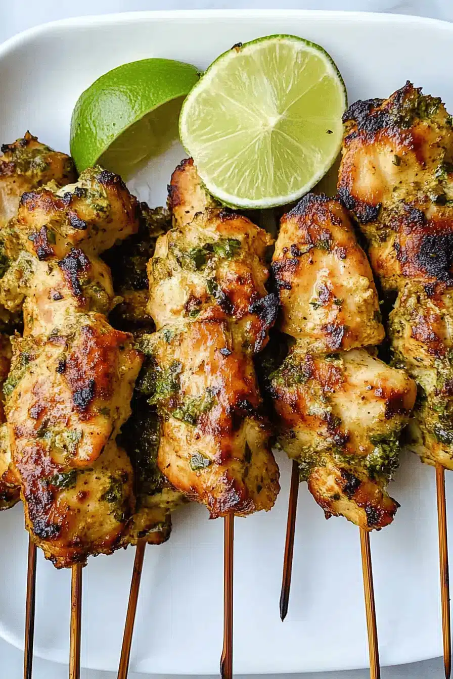 Air Fryer Chicken Skewers ingredients