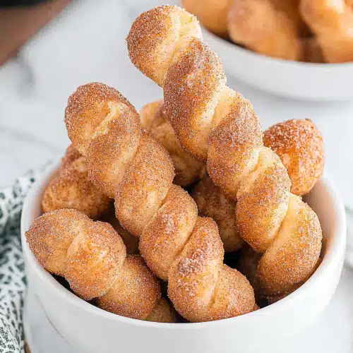 Air Fryer Cinnamon Twists