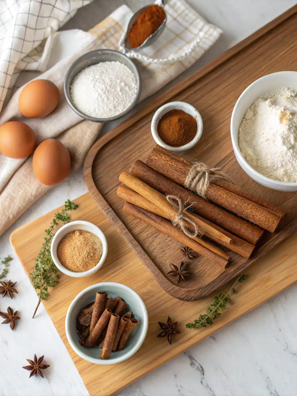 Air Fryer Cinnamon Twists ingredients