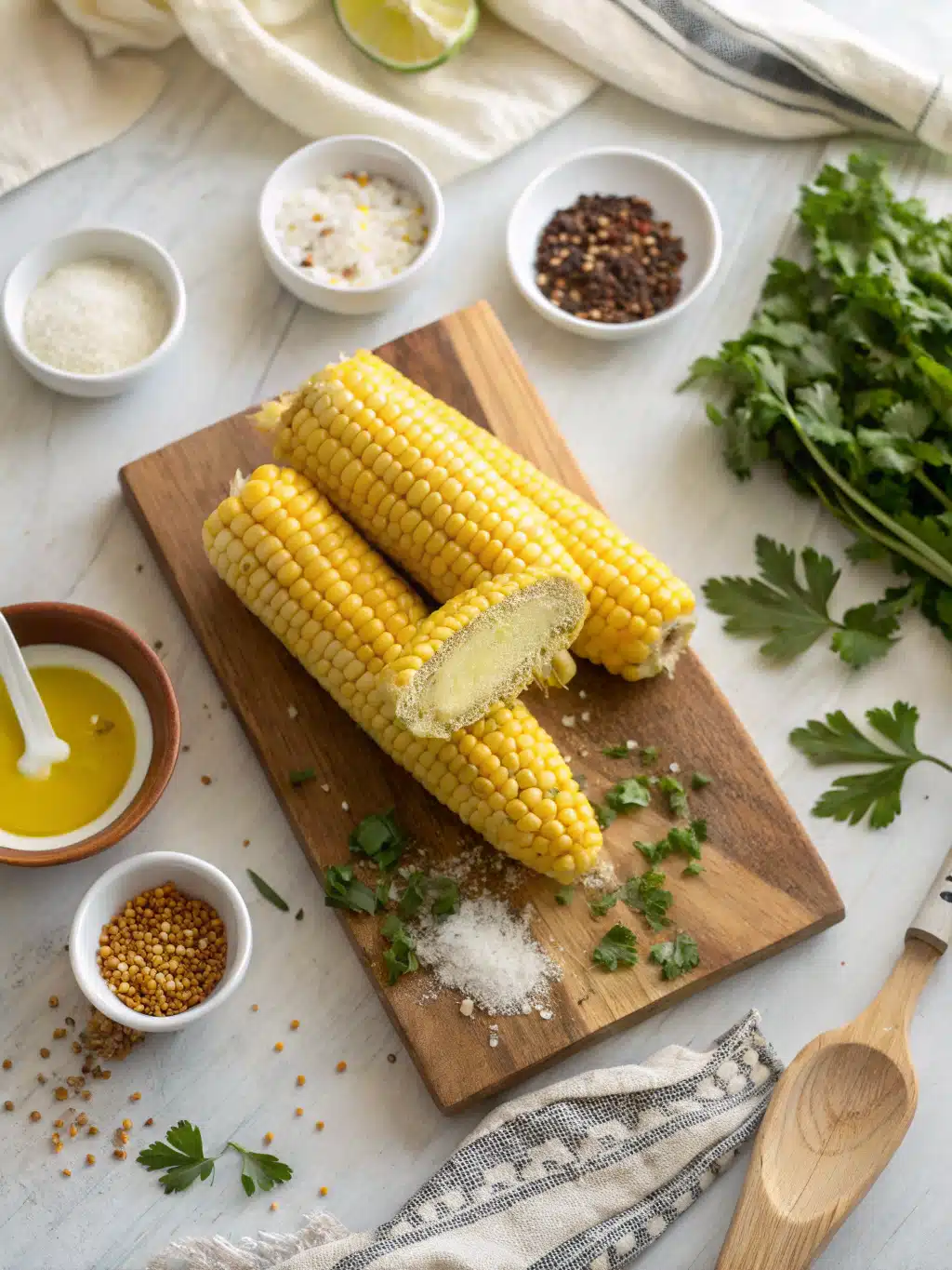 Air Fryer Corn on the Cob ingredients