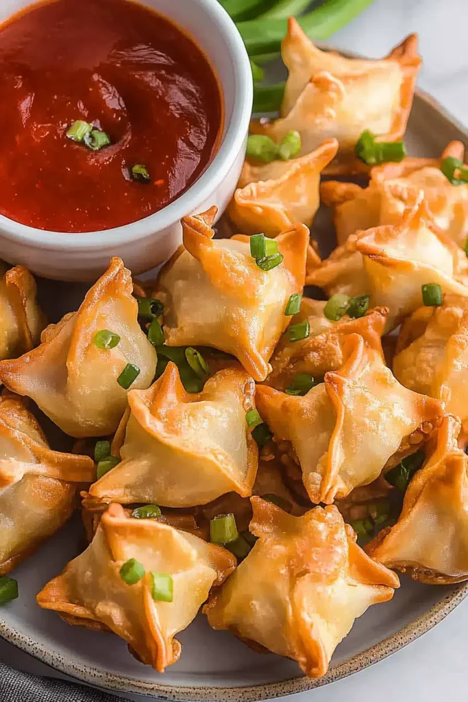 Air Fryer Crab Rangoon