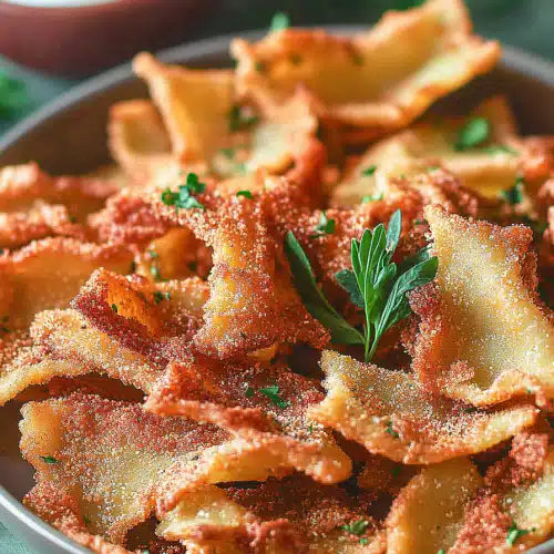Air Fryer Pasta Chips