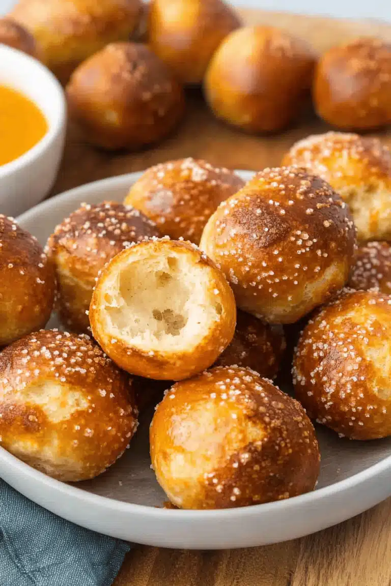 Air Fryer Pretzel Bites