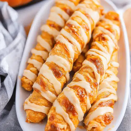 Air Fryer Pumpkin Pie Twists