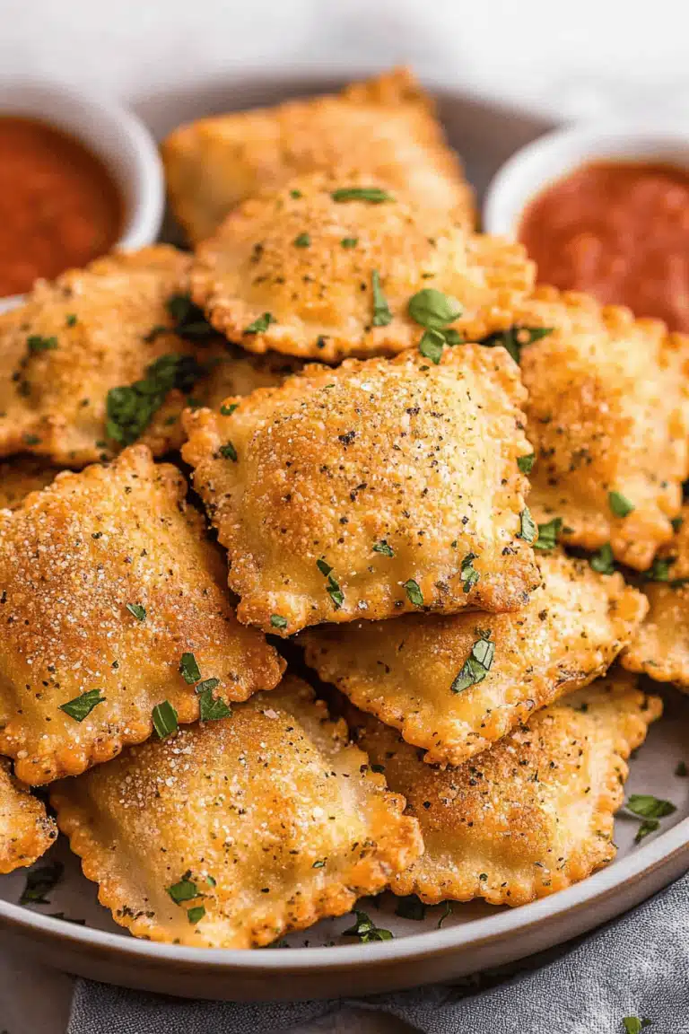 Air Fryer Ravioli