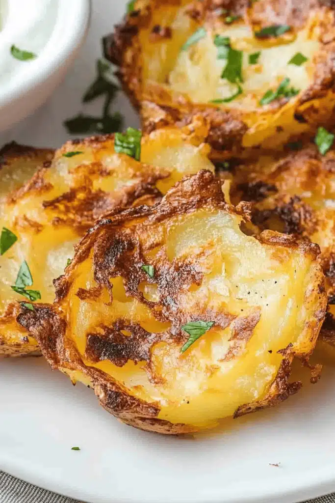 Air Fryer Smashed Potatoes