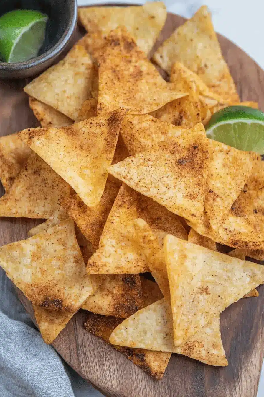 Air Fryer Tortilla Chips ingredients