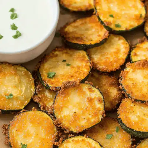 Air Fryer Zucchini Chips