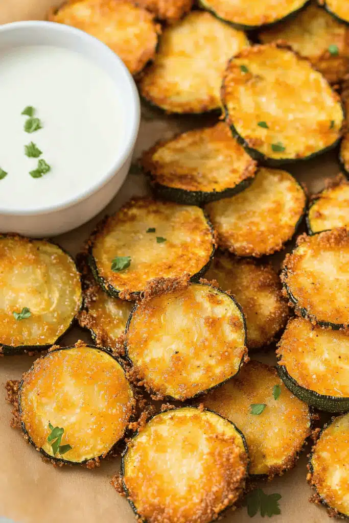 Air Fryer Zucchini Chips