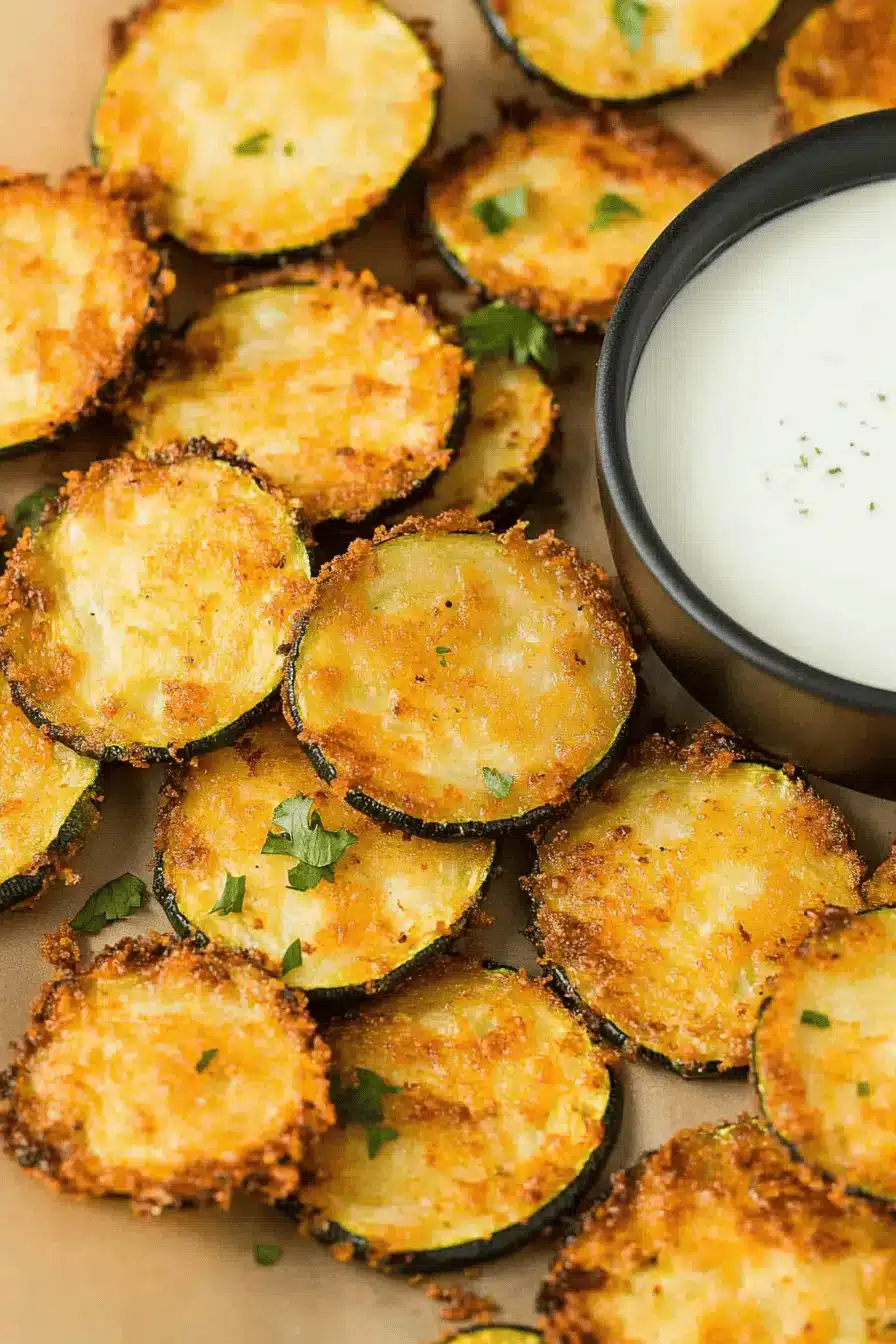 Air Fryer Zucchini Chips ingredients