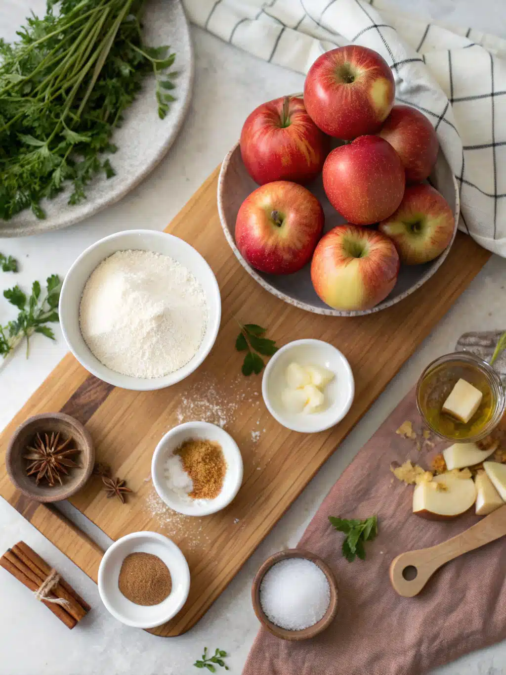 Apple Magic Dessert Recipe ingredients