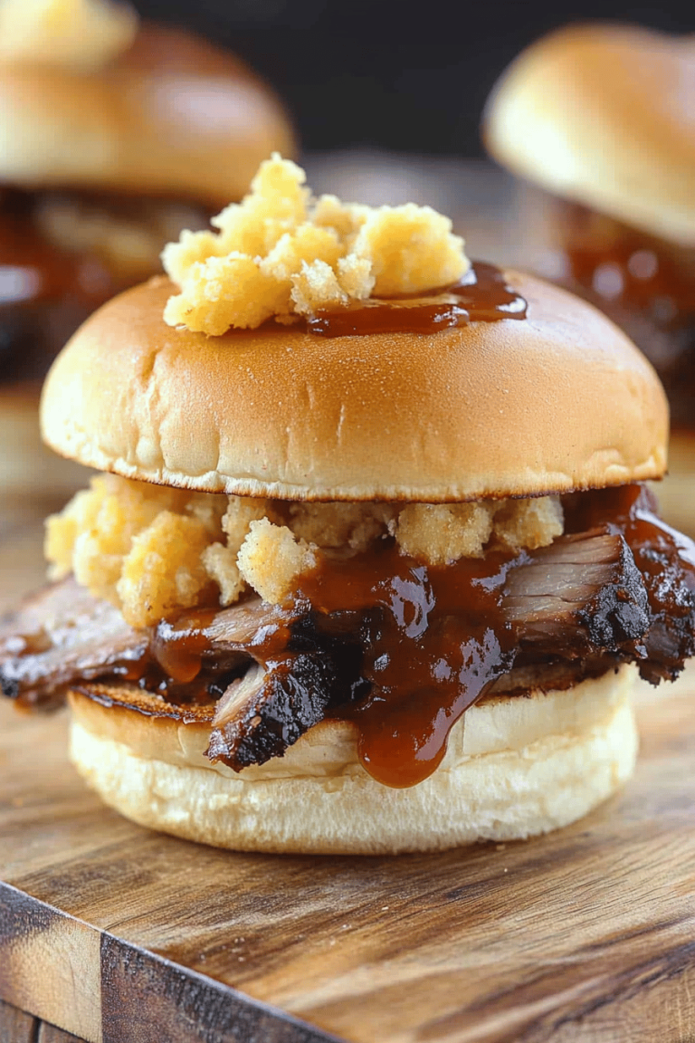 BBQ Brisket Sliders
