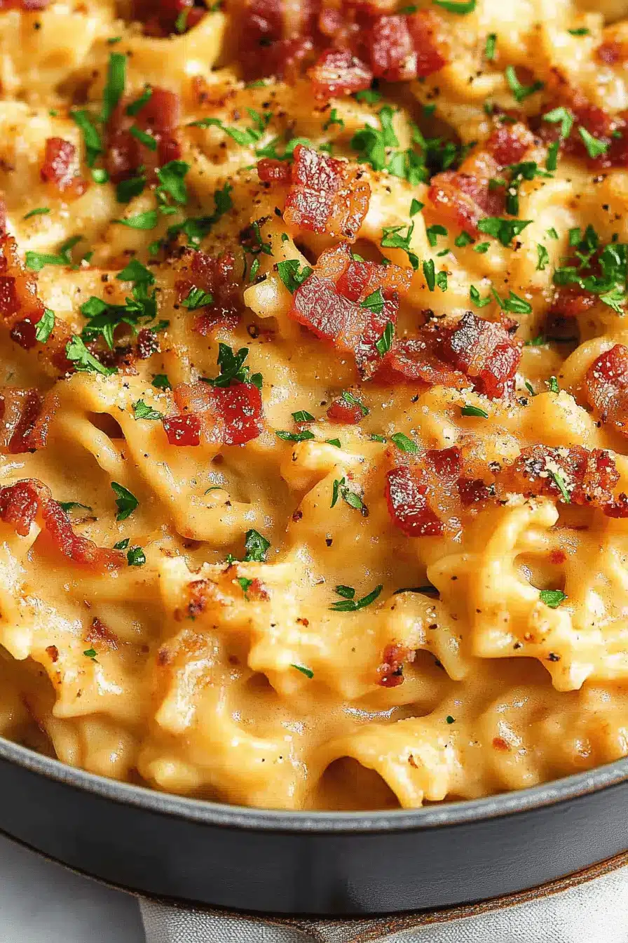 Bacon Alfredo Recipe ingredients