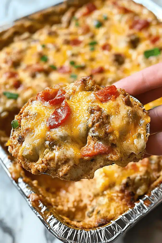 Bacon Cheeseburger Dip