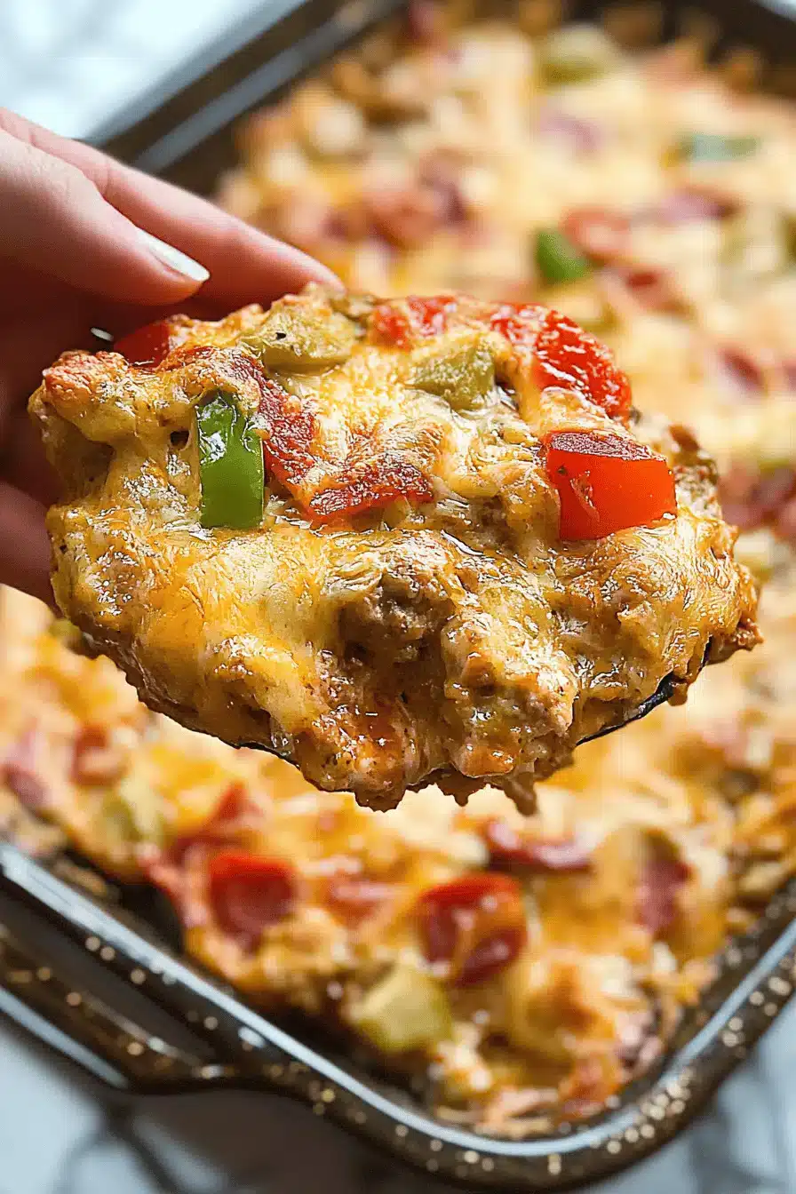 Bacon Cheeseburger Dip ingredients