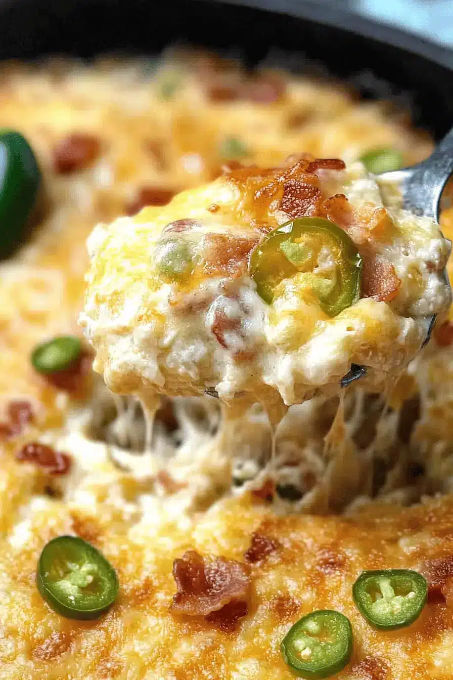 Bacon Jalapeño Popper Dip ingredients