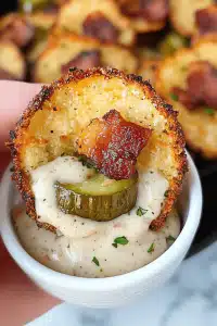Bacon Parmesan Pickle Chips