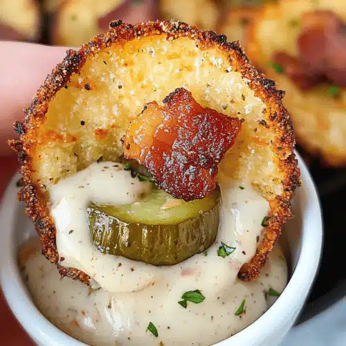 Bacon Parmesan Pickle Chips