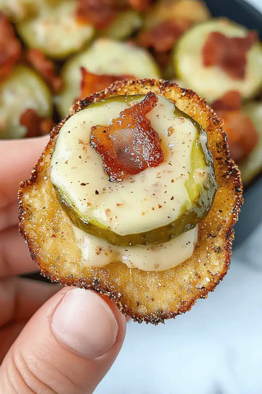 Bacon Parmesan Pickle Chips ingredients