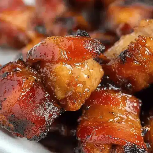 Bacon-Wrapped Chicken Bites