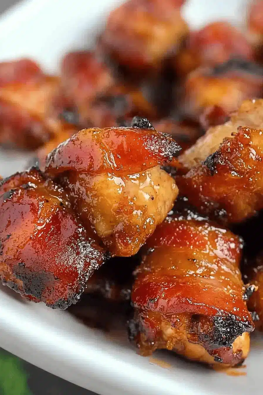 Bacon-Wrapped Chicken Bites ingredients