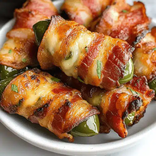 Bacon-Wrapped Jalapeno Poppers