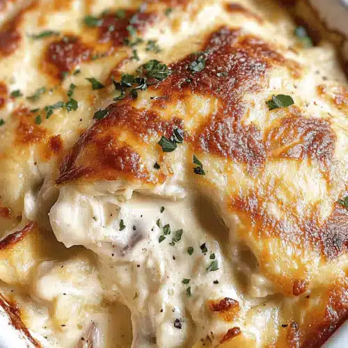 Baked Chicken Alfredo