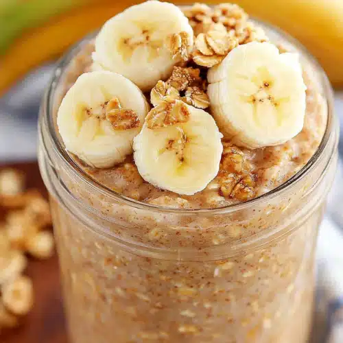 Banana Bread Overnight Oats