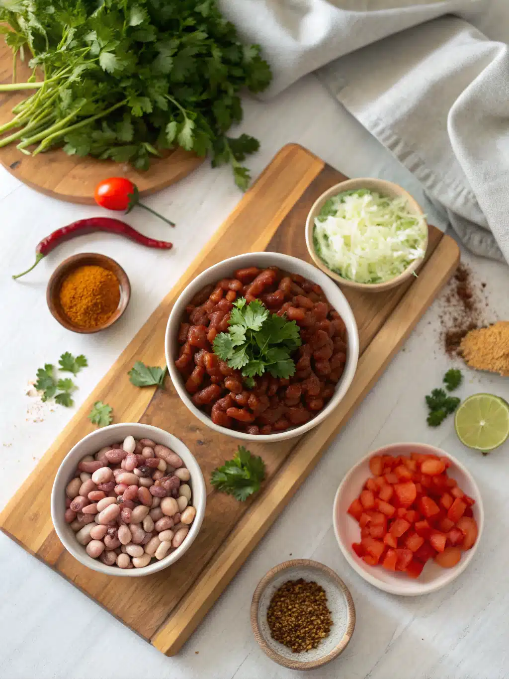 Bean Chili Recipe ingredients