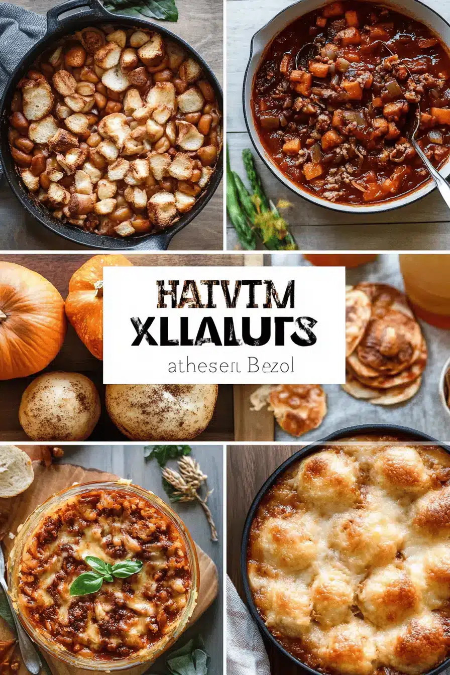 Best Fall Recipes ingredients