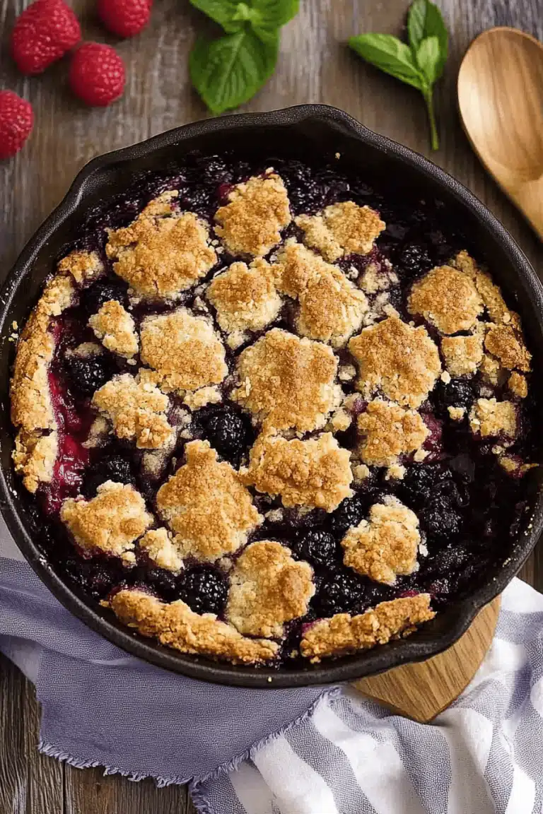 Blackberry Cobbler Recipe
