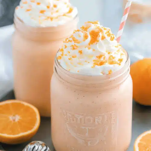 Boozy Orange Creamsicle Milkshake