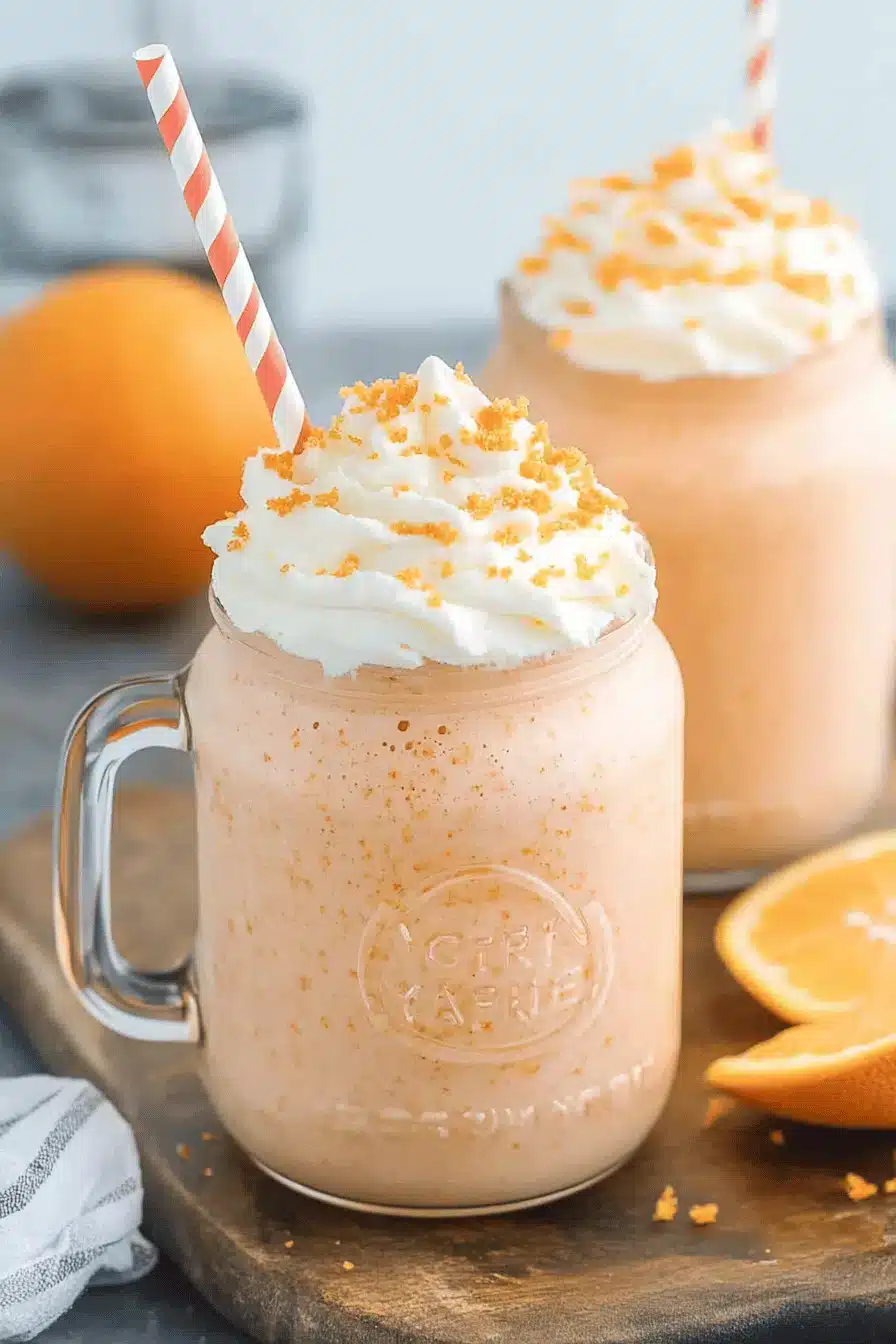 Boozy Orange Creamsicle Milkshake ingredients