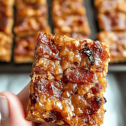 Boursin Candied Bacon Crackers