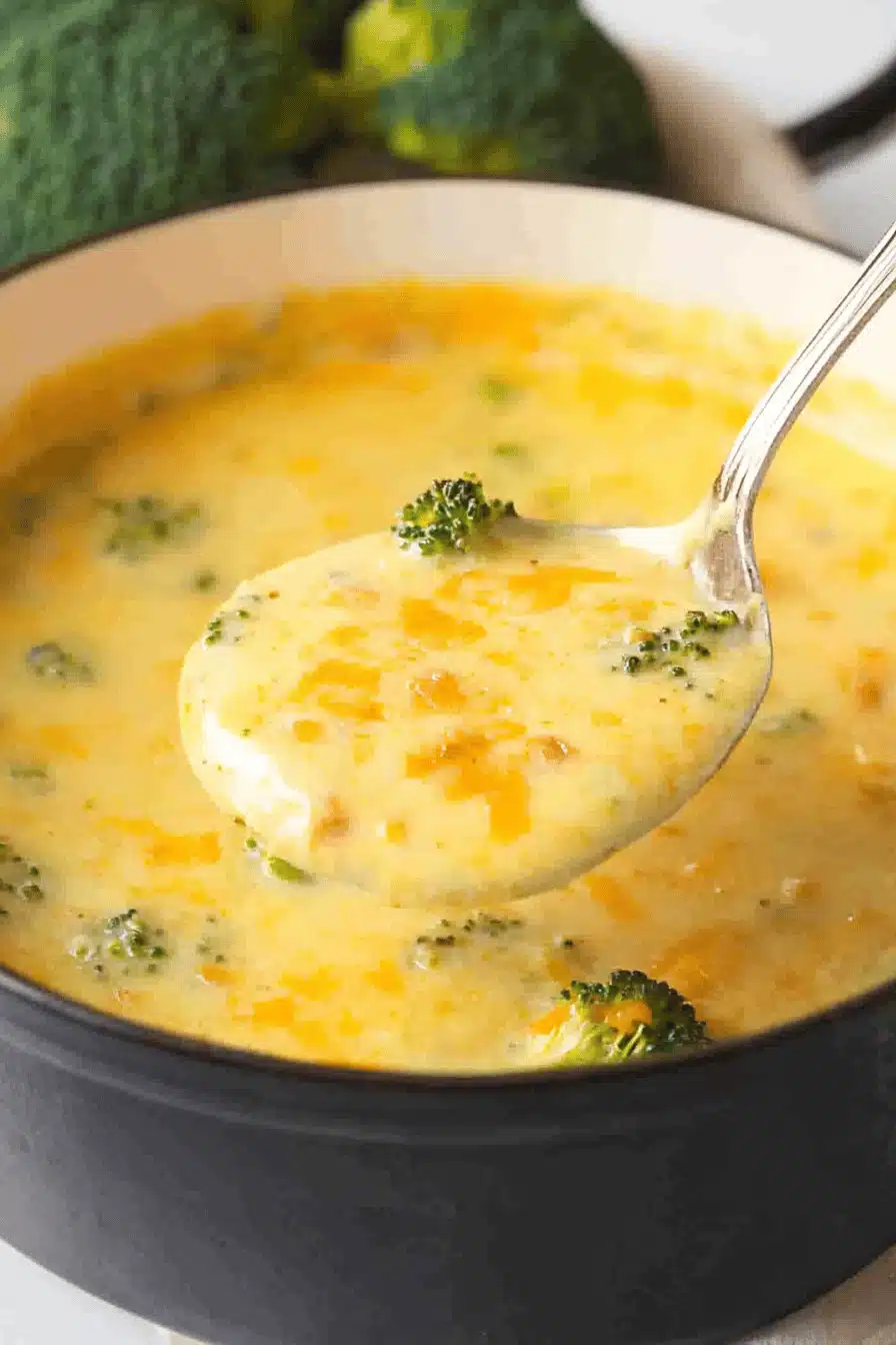 Broccoli Cheddar Soup ingredients