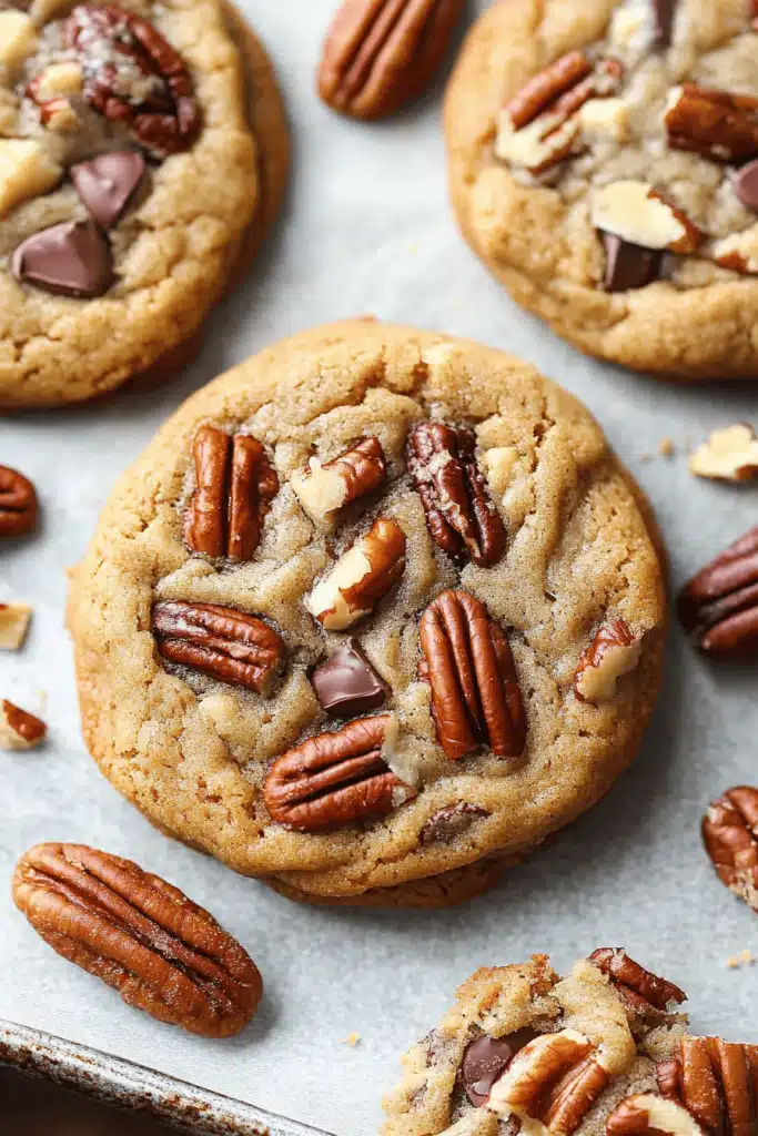 Brown Butter Pecan Cookies