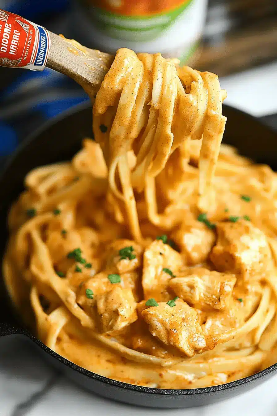 Buffalo Chicken Alfredo ingredients