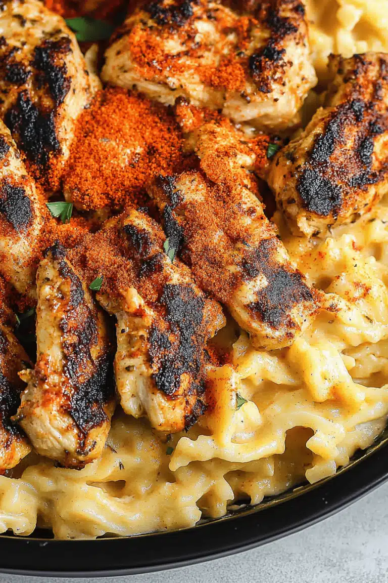 Cajun Chicken Alfredo