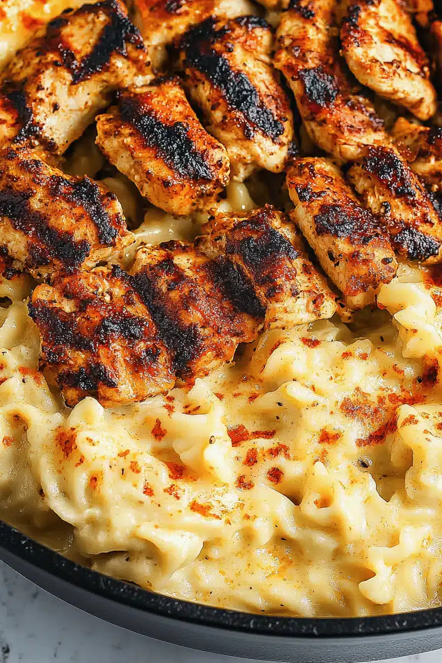 Cajun Chicken Alfredo ingredients