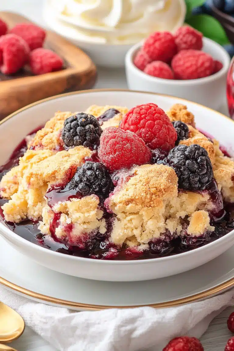 Cake Mix Cobbler