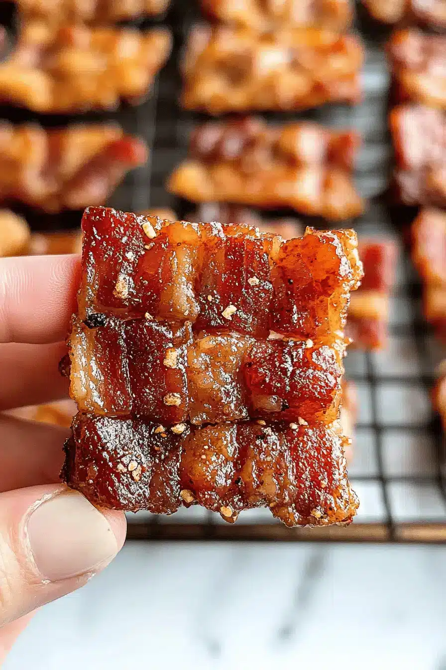 Candied Bacon Crackers ingredients
