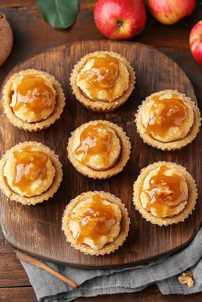 Caramel Apple Cake Cups