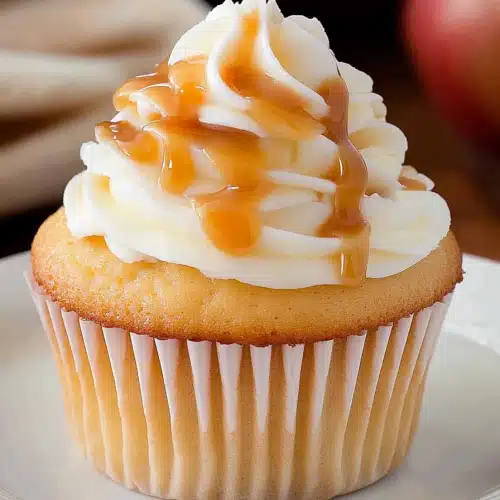 Caramel Apple Cupcakes