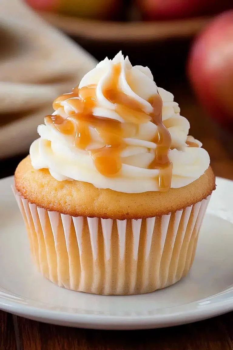 Caramel Apple Cupcakes