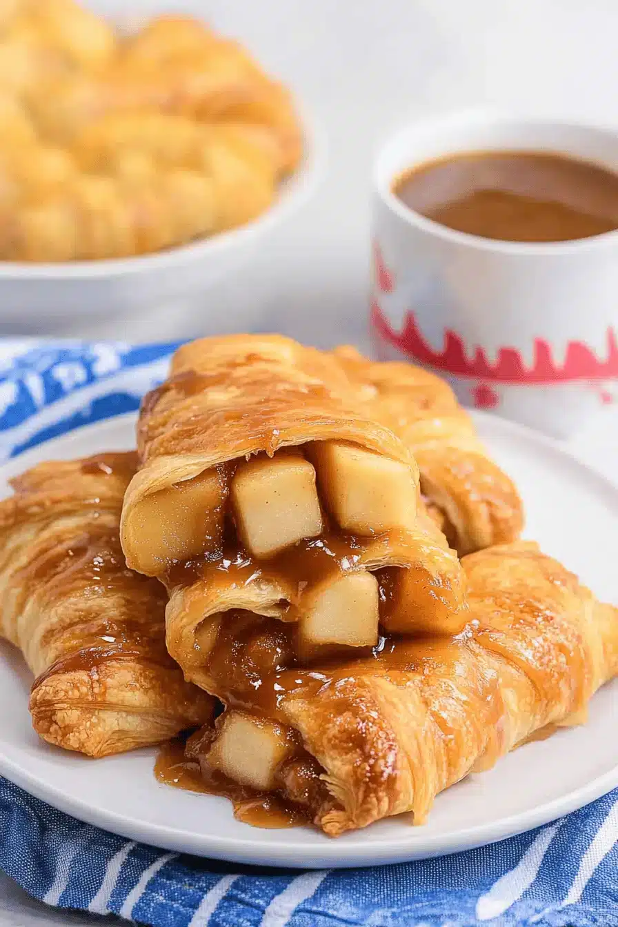 Caramel Apple Pie Crescents ingredients